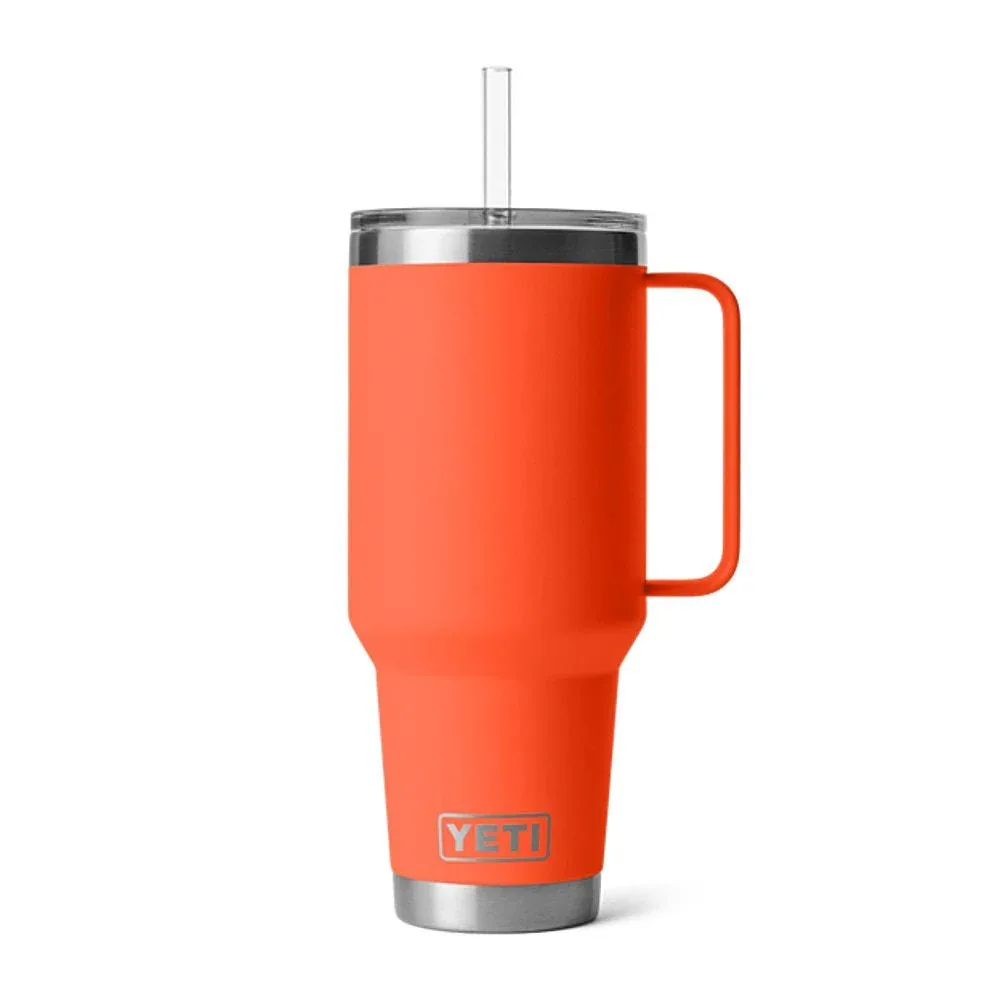 Yeti Coolers Rambler 42 oz Straw Mug Papaya