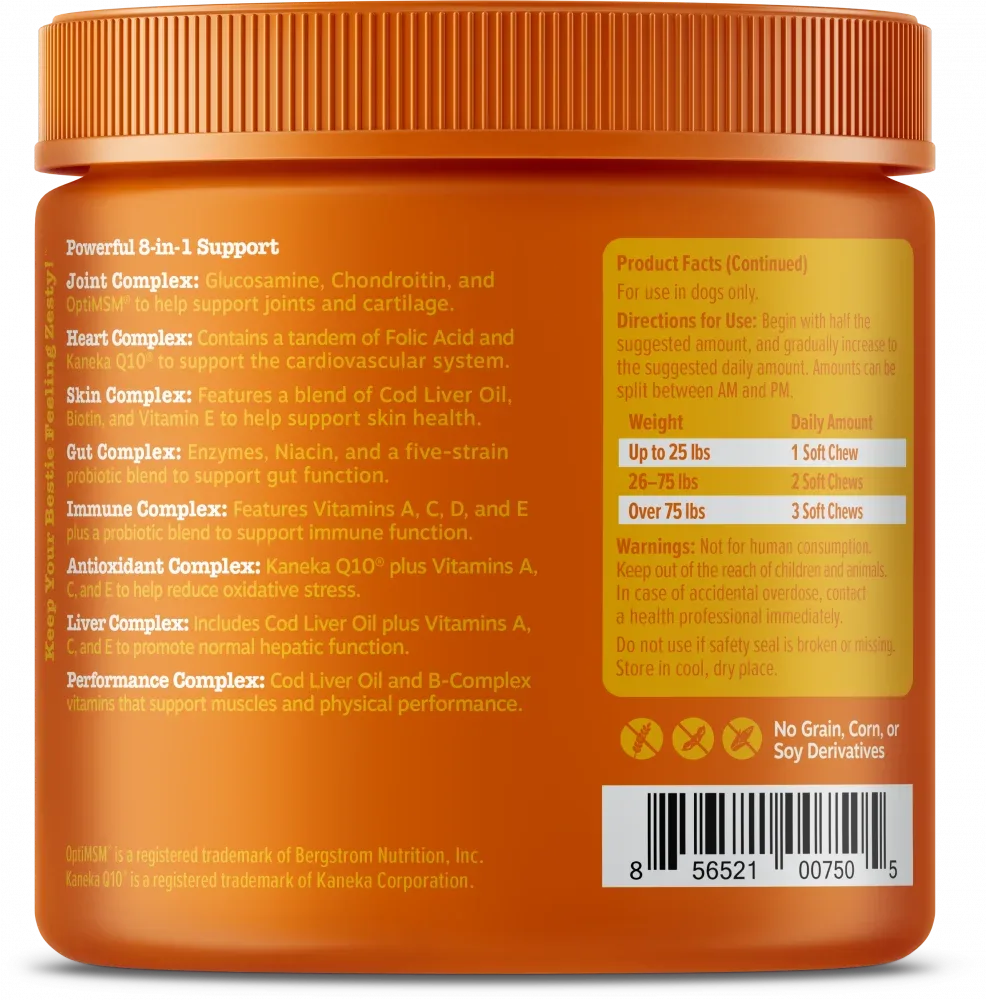 Zesty Paws 8-in 1 Multifunctional Bites Chicken 90ct - Image 2