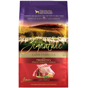 Zignature Lamb Formula Dog Food 25 lb