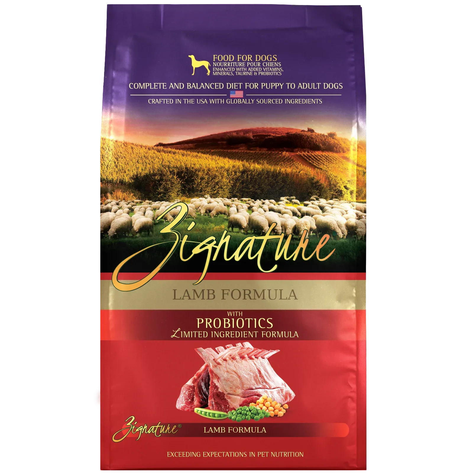 Zignature Lamb Formula Dog Food 25 lb