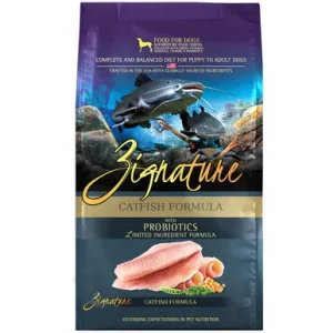 Zignature Limited Ingredient Catfish w/ Probiotics Formula Dry Dog Food