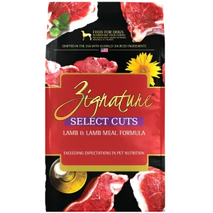 Zignature Select Cuts Lamb Formula 25 lb