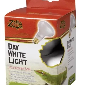 Zilla Day White Light Incandescent Spot Basking Bulb 75 Watt