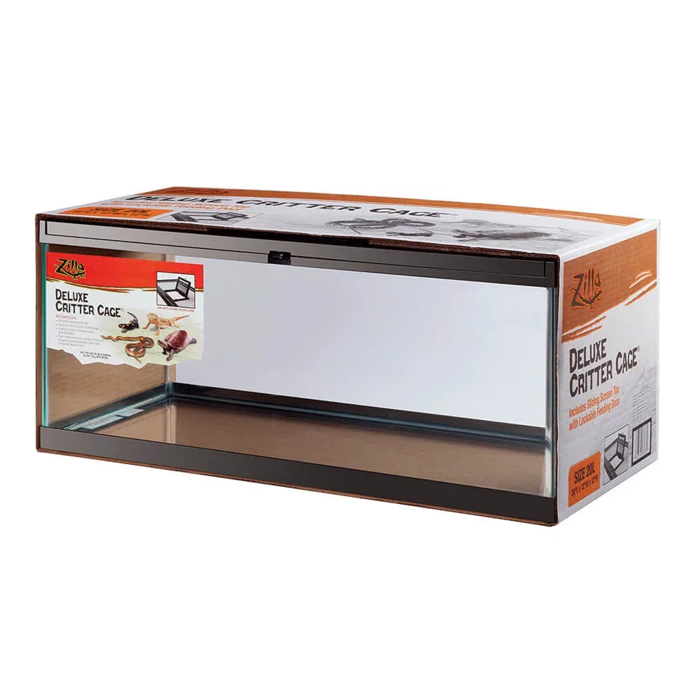 Zilla Deluxe Critter Cage? Enclosures 20L SD-3