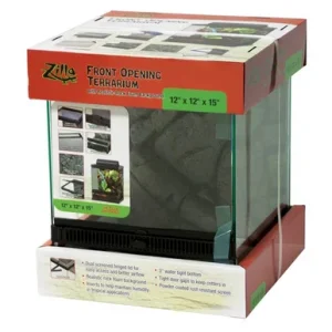 Zilla Front Open Terrarium (12" x 12" x 15")