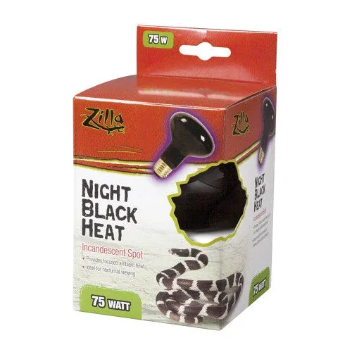 Zilla Incandescent Spot Bulbs Night Black 75 Watts - Image 2