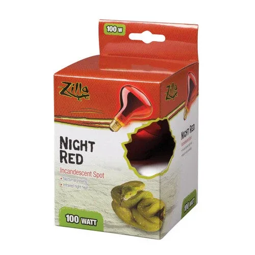 Zilla Incandescent Spot Bulbs Night Red 100 Watts - Image 2