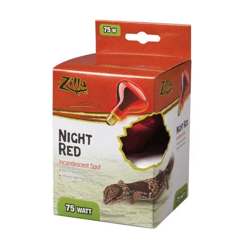 Zilla Incandescent Spot Bulbs Night Red 75 Watts - Image 2