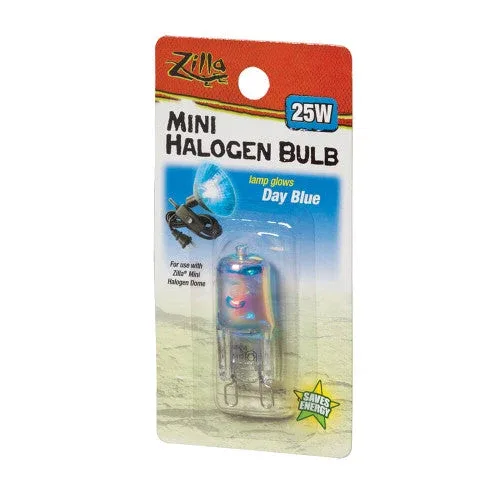 Zilla Light & Heat Mini Halogen Bulbs Day Blue 25 Watts (D) - Image 2