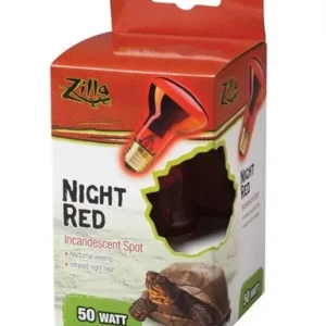 Zilla Night Red Incandescent Spot Basking Bulb 50 Watt