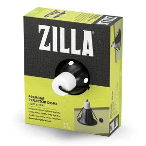 Zilla Premium Black Reflector Dome