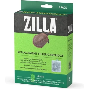 Zilla Replacement Filter Cartridges 1ea/Large, 3 pk