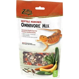 Zilla Reptile Munchies Omnivore, 4oz