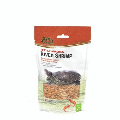 Zilla Reptile Munchies River Shrimp Resealable Bag, 2 Ounces - Image 2