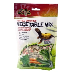 Zilla Reptile Munchies Vegetable Mix, 4 oz