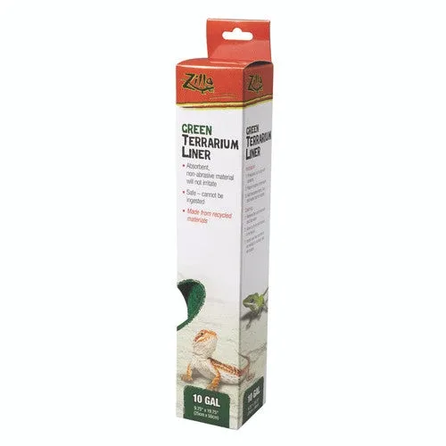 Zilla Reptile Terrarium Liners Green 10/20X Gallon - Image 2