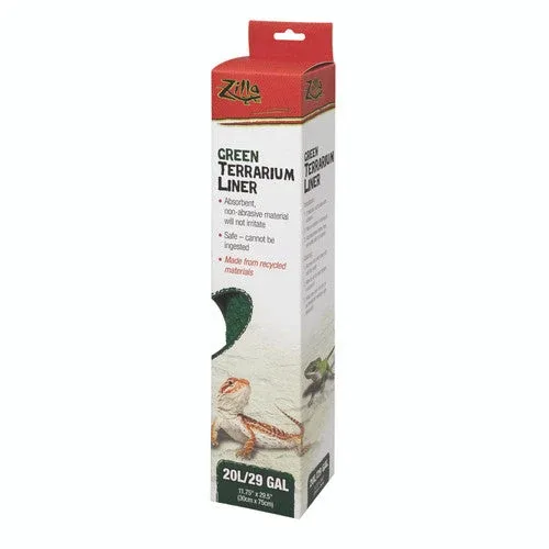 Zilla Reptile Terrarium Liners Green 20L/29/37 Gallon - Image 2