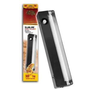 Zilla Slimlines T8 Fluorescent Light Fixture - Desert - 18"