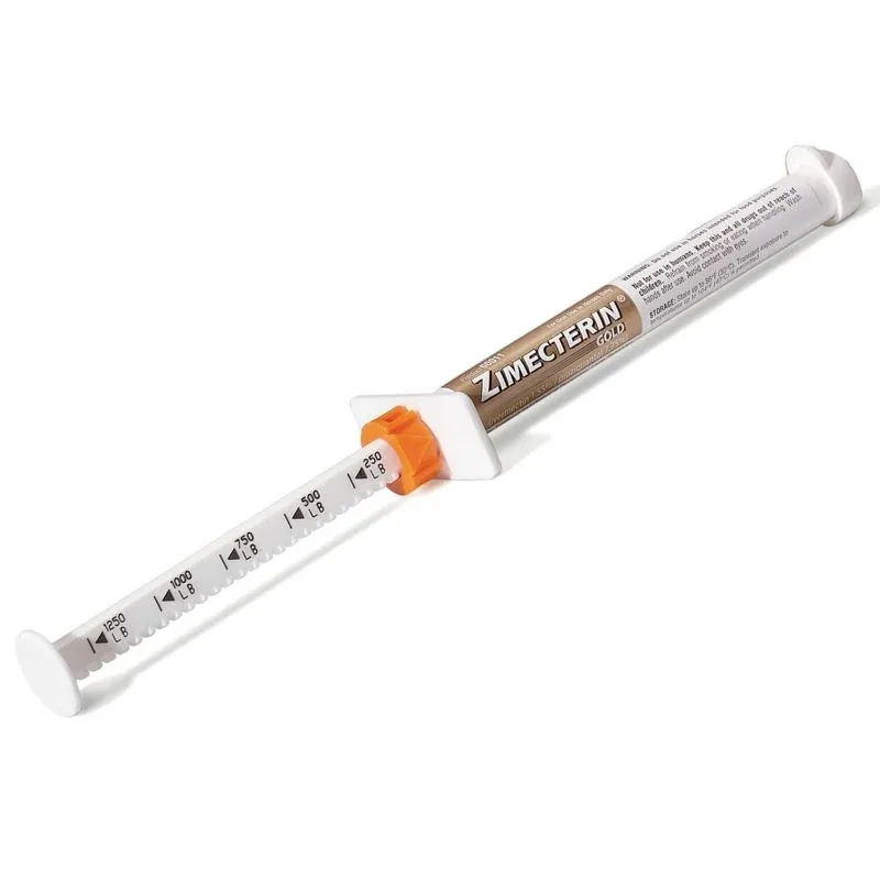 Zimecterin Gold Praziquantel Paste Wormer (7.75) - Image 2
