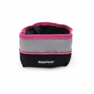ZippyPaws Adventure Collapsible Dog Bowl, Portable Travel Bowl
