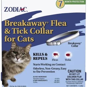 Zodiac Breakaway Flea & Tick Collar for Cats