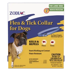Zodiac Flea and Tick Collar for Dogs Large