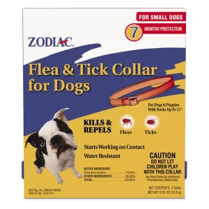 Zodiac Flea and Tick Collar for Dogs Small