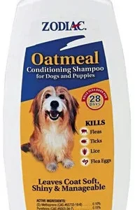 Zodiac Oatmeal Conditioning Shampoo For Dogs & Puppies 18Oz