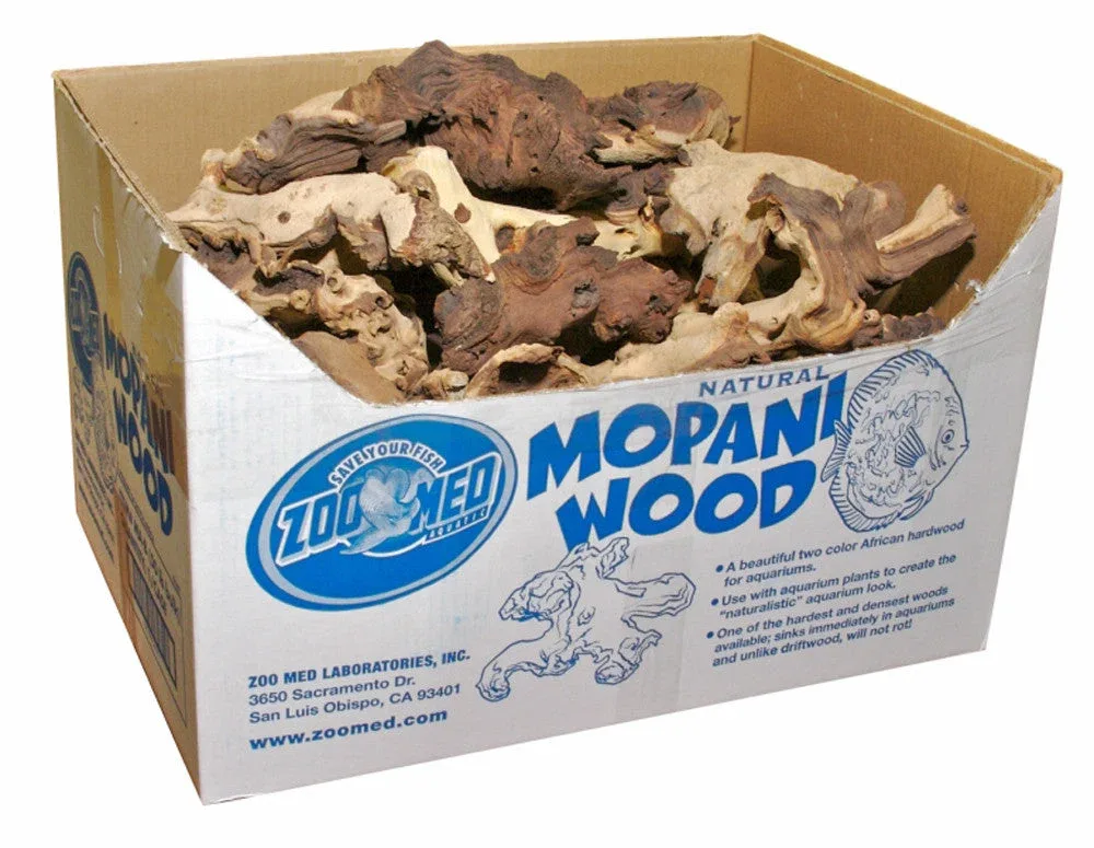 Zoo Med African Mopani Wood Brown 50 lb (D)