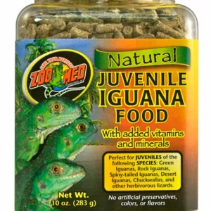 Zoo Med All Natural Juvenile Iguana Dry Food 10 oz
