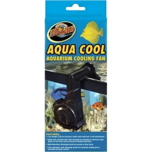 Zoo Med Aqua Cool Aquarium Cooling Fan Black 1ea