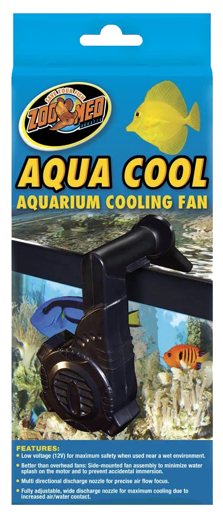 Zoo Med Aqua Cool Aquarium Cooling Fan Black