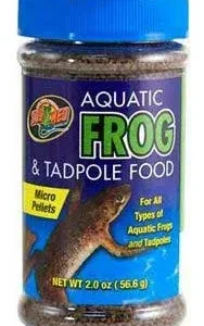Zoo Med Aquatic Frog & Tadpole Dry Food 2 oz