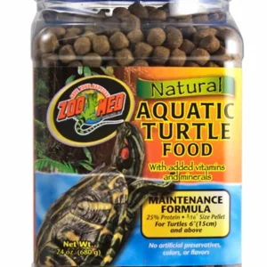Zoo Med Aquatic Turtle Food Maintenance Formula Dry Food 24 oz (DD)