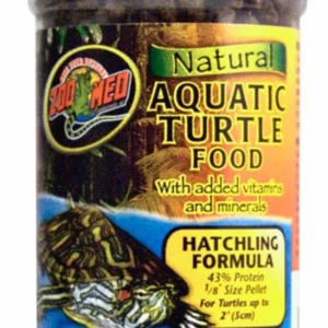 Zoo Med Aquatic Turtle Micro Pellet Hatchling Food 1.6 oz