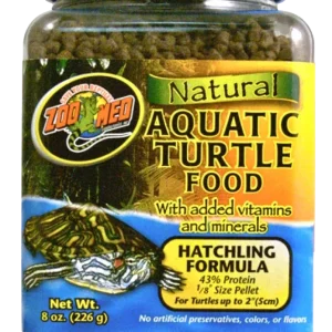 Zoo Med Aquatic Turtle Micro Pellet Hatchling Food 8 oz
