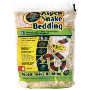 Zoo Med Aspen Snake Bedding, 4qt