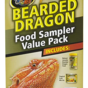 Zoo Med Bearded Dragon Food Sampler Value Pack Display 1ea