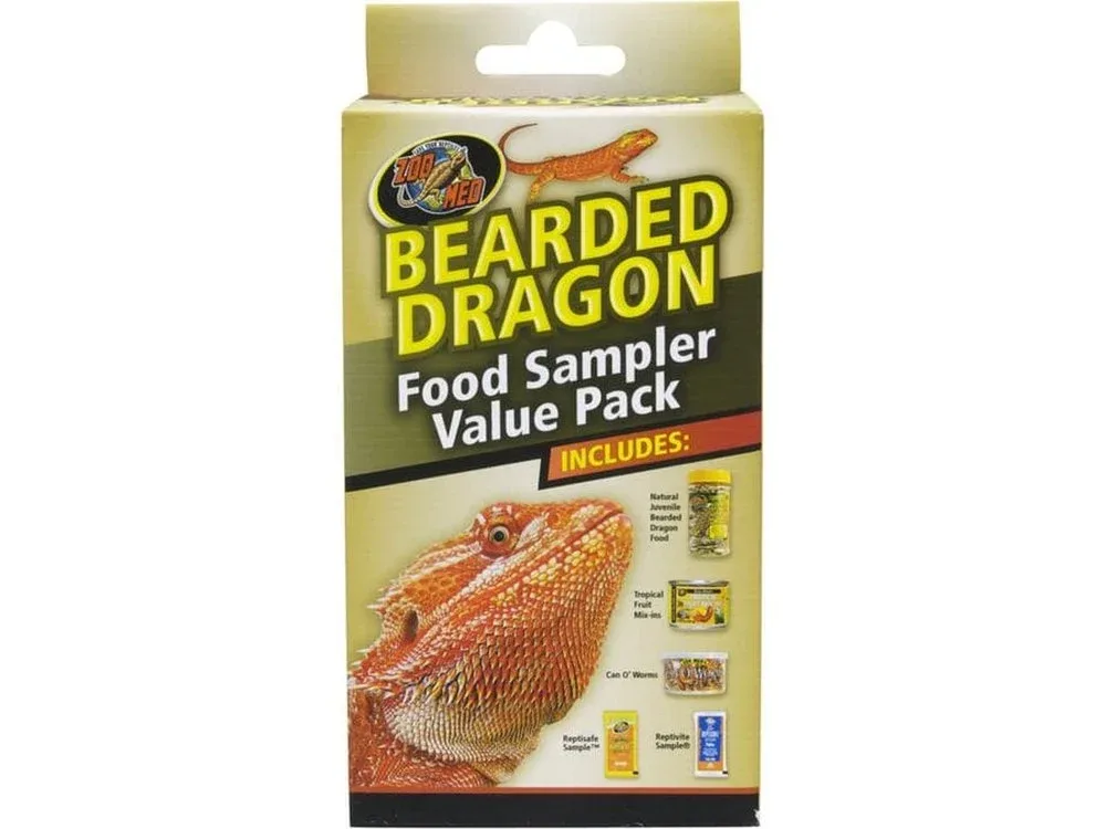 Zoo Med Bearded Dragon Food Sampler Value Pack Display 1ea - Image 2