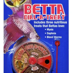 Zoo Med Betta Dial-A-Treat Freeze Dried Fish Food 0.12 oz