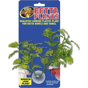 Zoo Med Betta Plant Window Leaf Green, 1ea