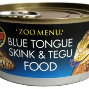 Zoo Med Blue Tongue Skink & Tegu Canned Wet Food 6 oz (D)