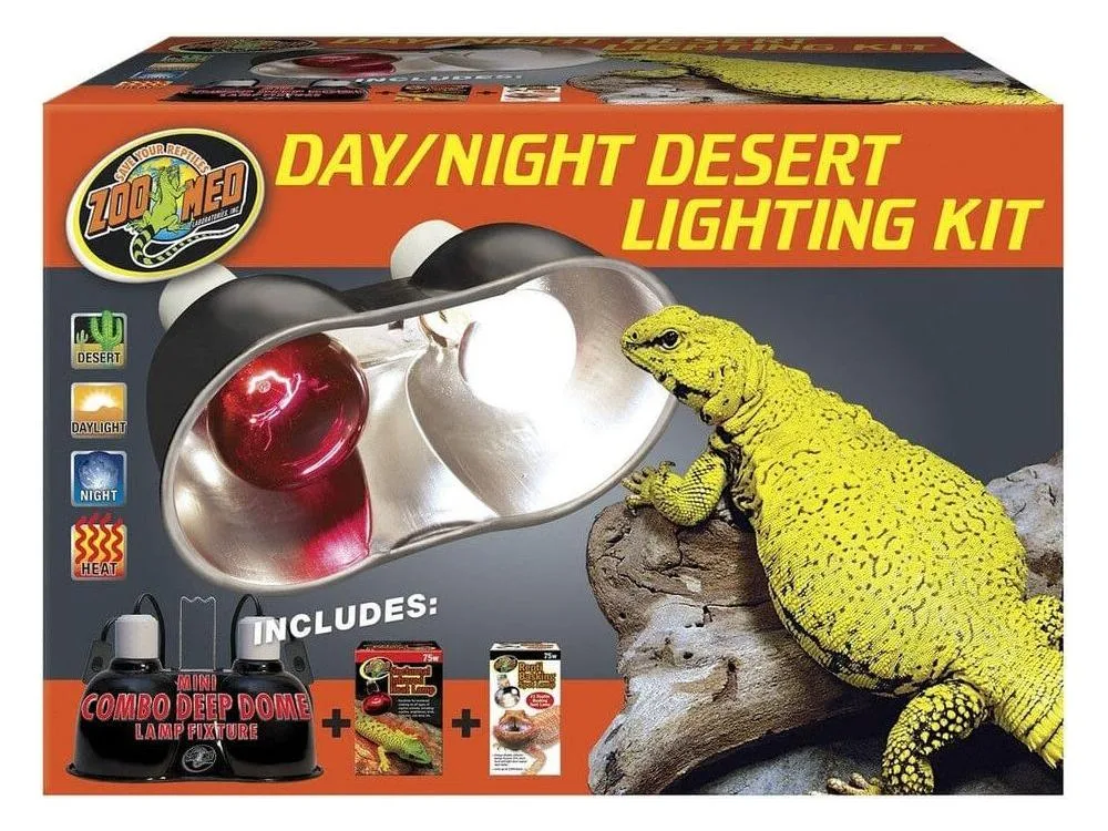 Zoo Med Day/Night Desert Lighting Kit