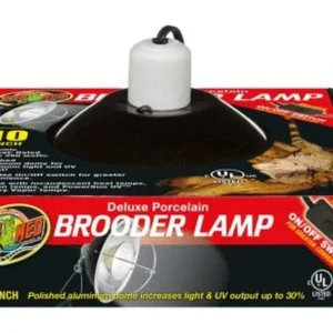Zoo Med Deluxe Porcelain Clamp Lamp, 10"