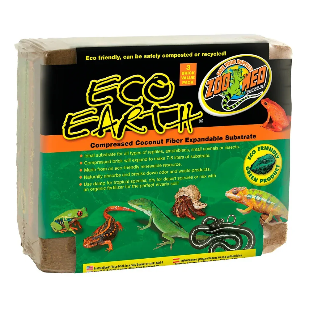 Zoo Med Eco Earth Compressed Coconut Fiber - Image 2