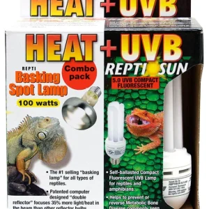 Zoo Med Heat + UVB Combo Pack