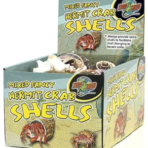 Zoo Med Hermit Crab Decorative Shell Fancy Shell Assorted 24 Pack