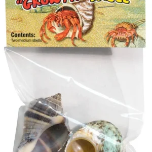Zoo Med Hermit Crab Growth Shell Assorted MD 2pk