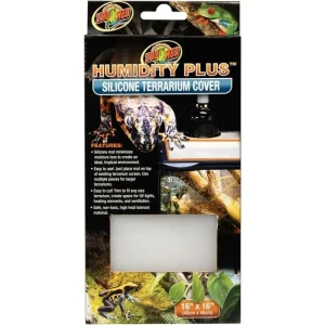 Zoo Med Humidity Plus Silicone Terrarium Cover 1ea/16In X 16 in