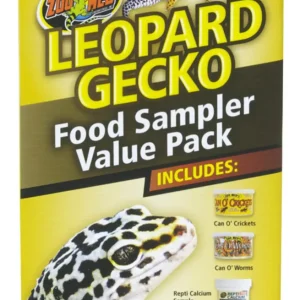 Zoo Med Leopard Gecko Food Sampler Value Pack Display 1ea